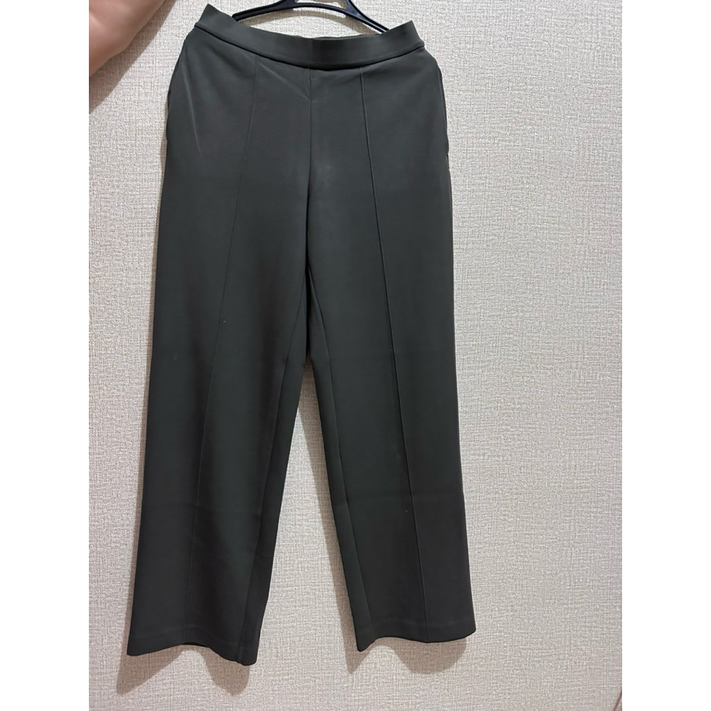 Celana Kulot Uniqlo Green S Preloved