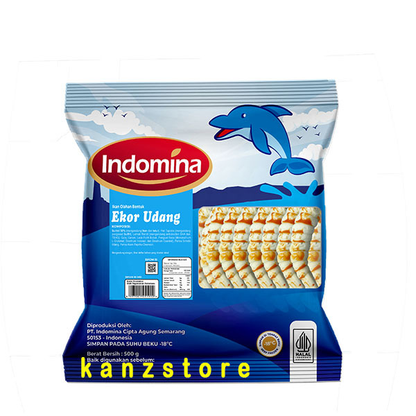 Ikan Olahan Bentuk ekor Udang