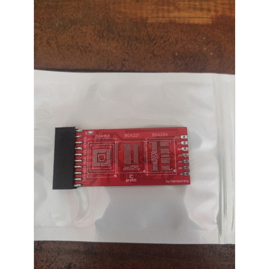 UFI eMMC - BGA Soldering Adapter (BGA153/221/254+isp) for UFI-Box suppot micron