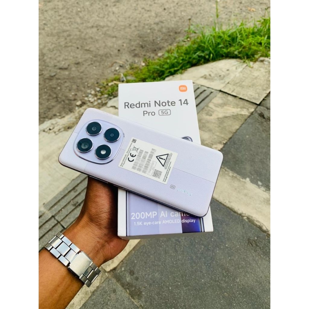 Redmi Note 14 Pro 5G 8/256GB Fullset ori second