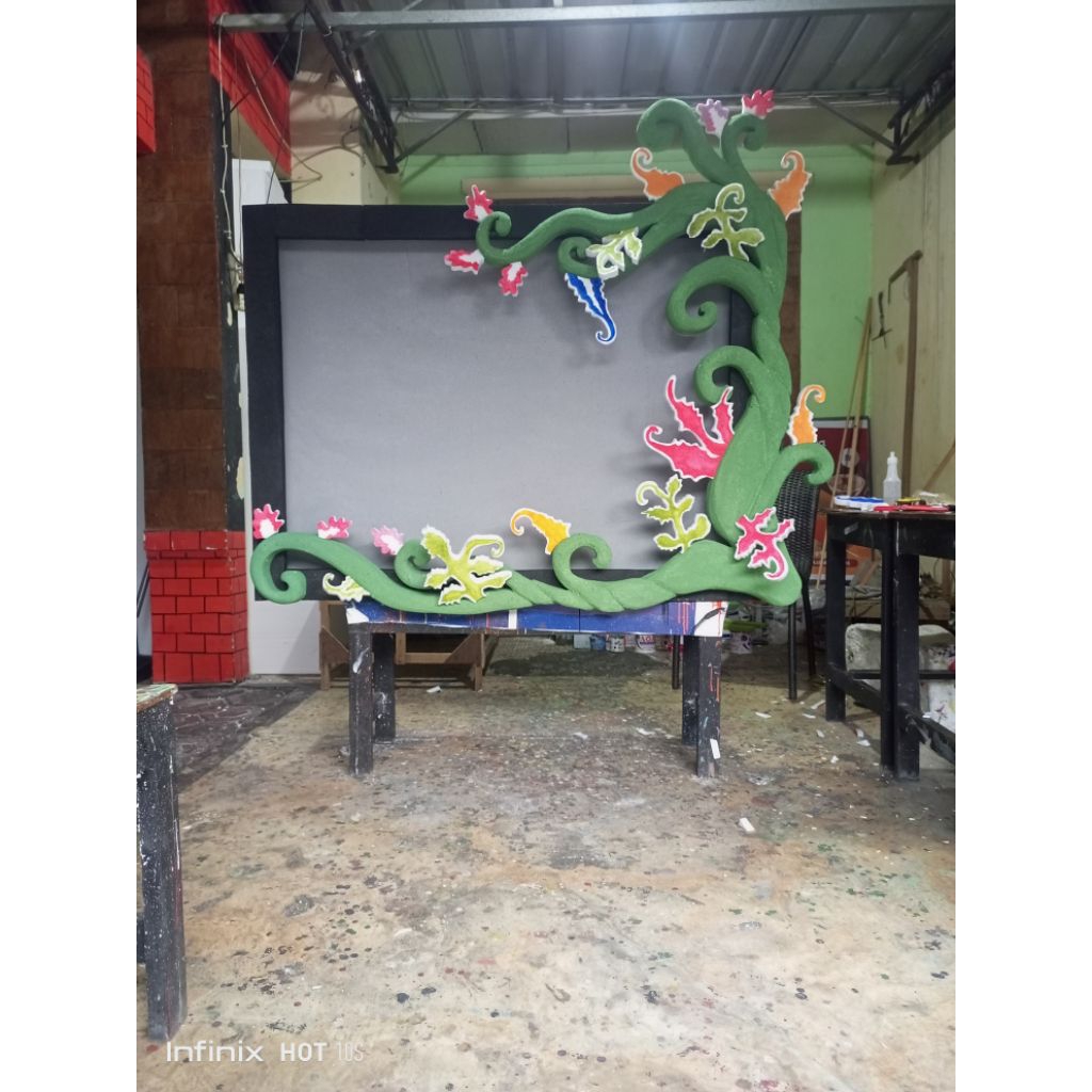 mading styrofoam bebas custom