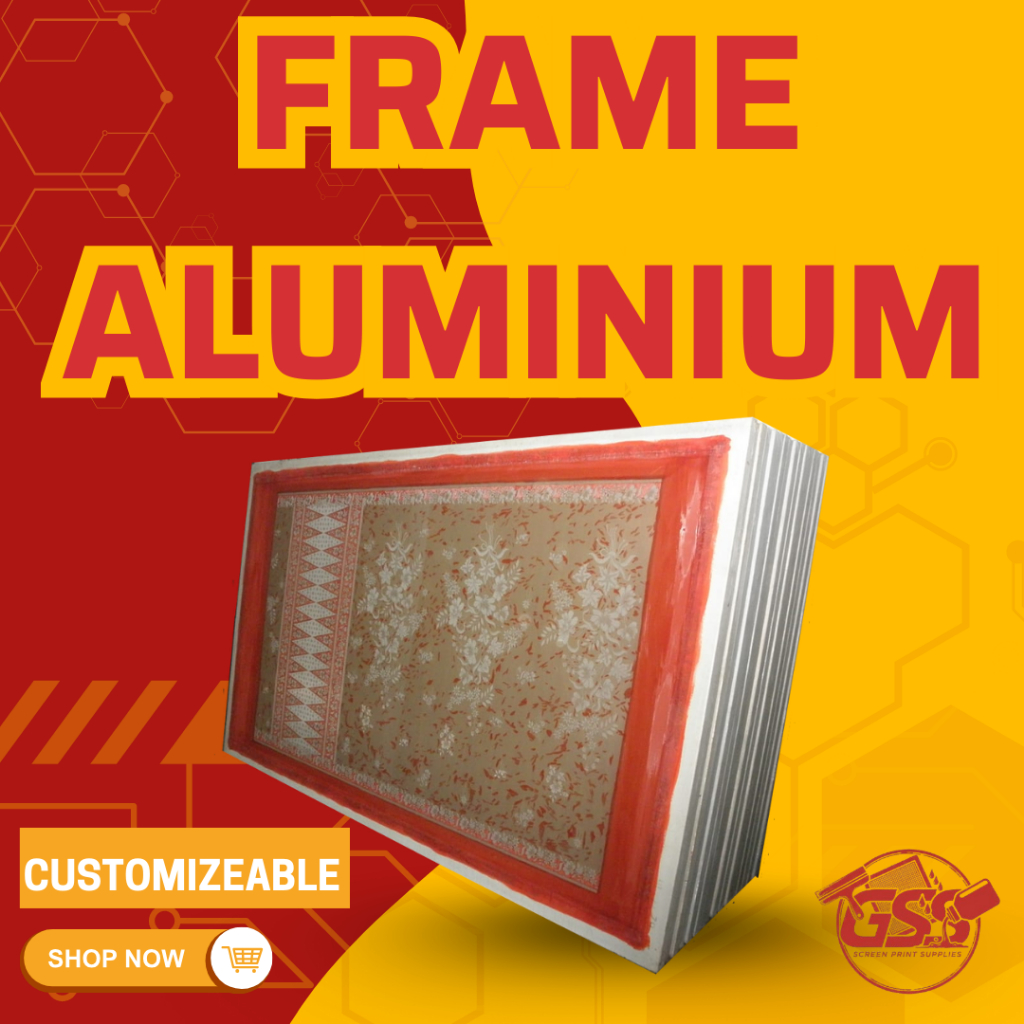 Frame Aluminium / Bingkai Aluminium / Perlengkapan Sablon