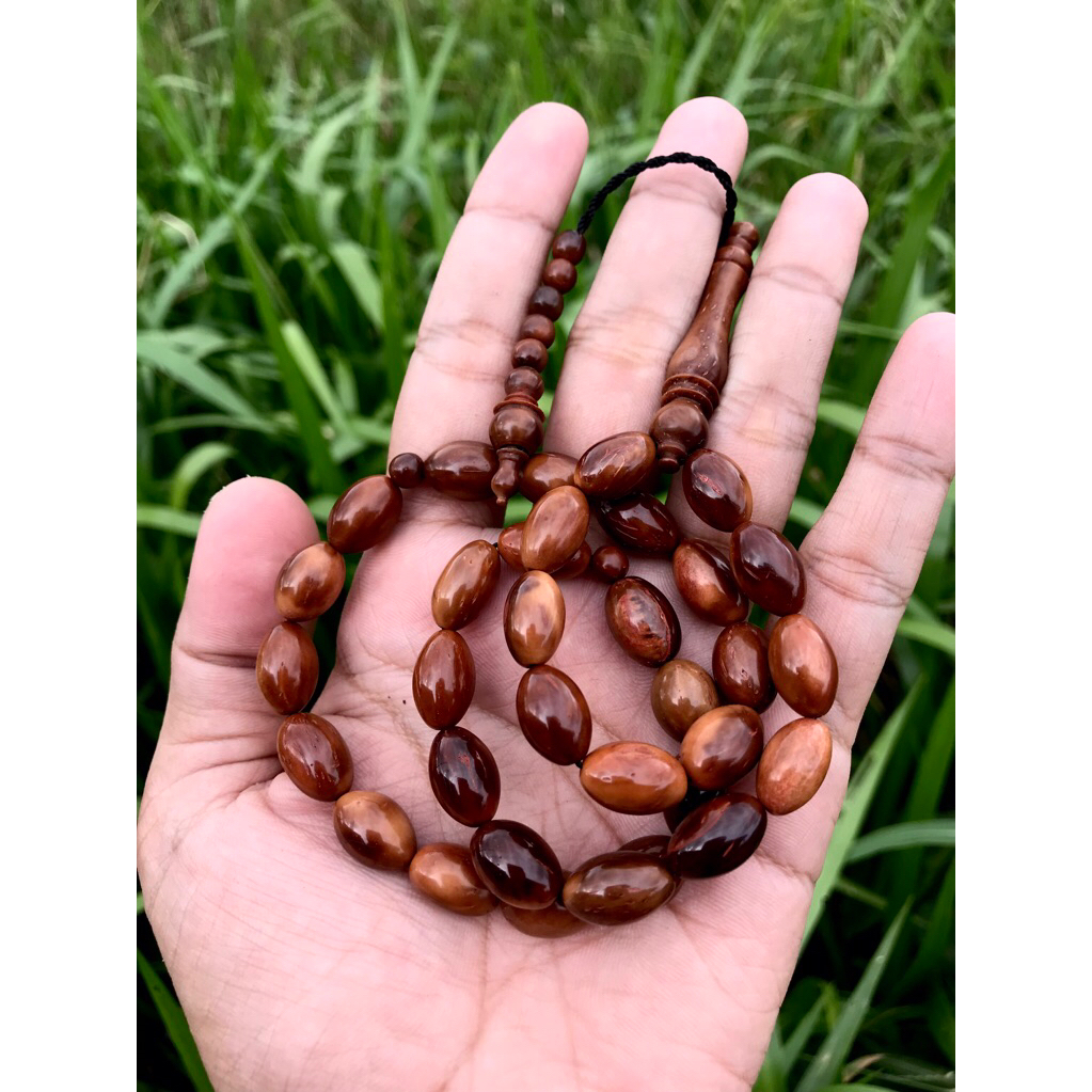 tasbih kaukah isi 33 motif oval orriginal