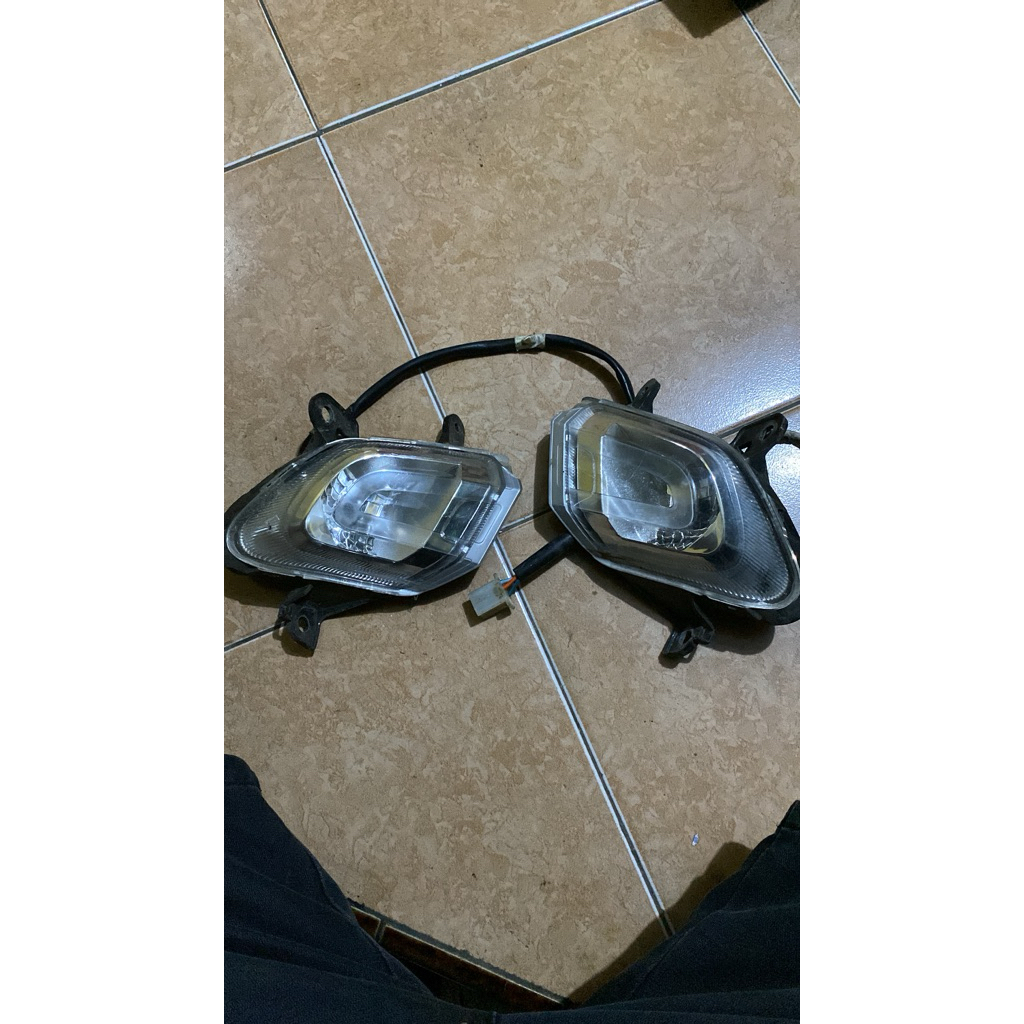 sein reteng lampu sein depan scoopy 2018 2019 original copotan
