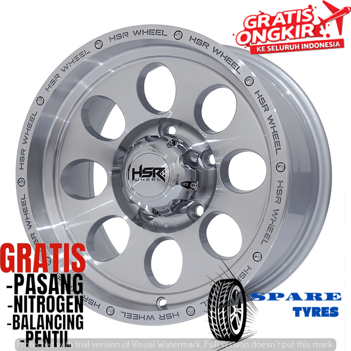 VELG HSR R16 UNTUK MOBIL KATANA ESCUDO JEEP JIMNY FEROZA TAFT