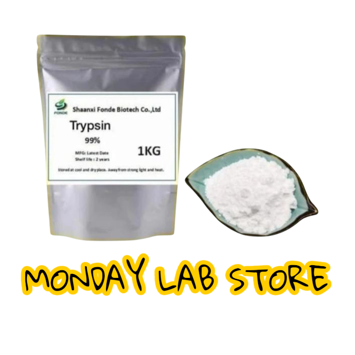 Enzim Tripsin 3 Gram / Enzyme Trypsin 3 Gram