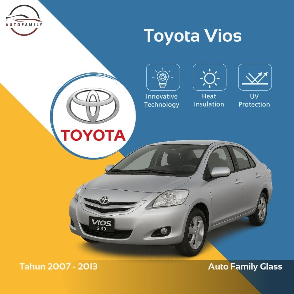 Kaca Depan Mobil Toyota Vios Gen 2