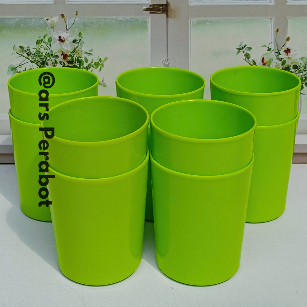 1 Lusin Gelas Melamin 350 ml - Gelas Lusinan - Gelas Melamin 1 Lusin - Grosir Gelas - Gelas Minum