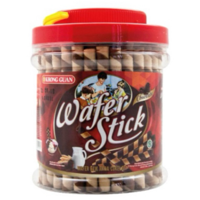 Khong Guan Wafer Stick Bucket 500 GR/Astor Roll Khong Guan/ Astor Murah/Astor Khong Guan/Astor Murah