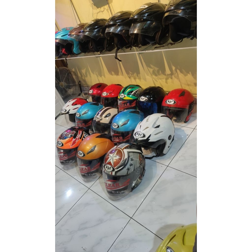 helm second murah original kyt dj maru