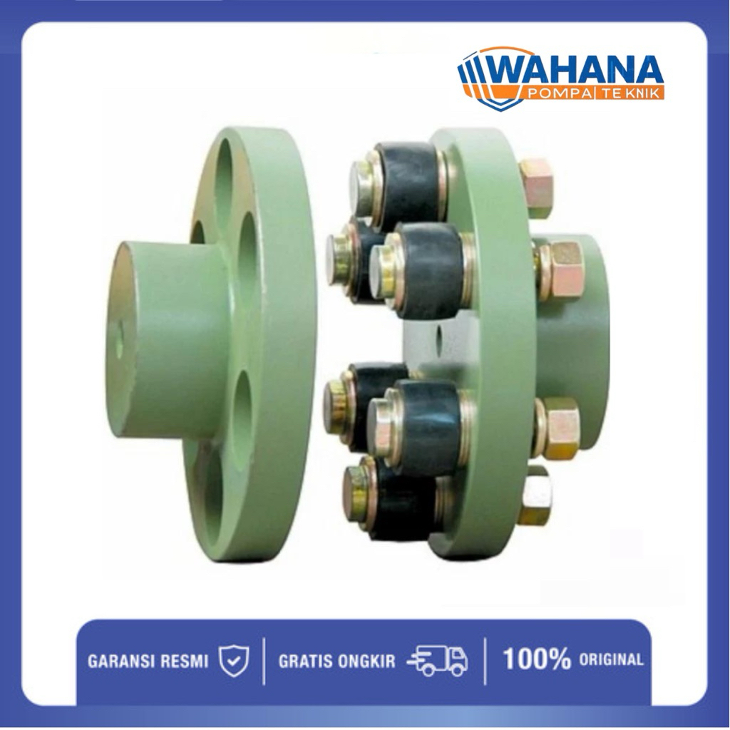 Karet coupling pompa air ebara original / rubber kopling pompa ebara