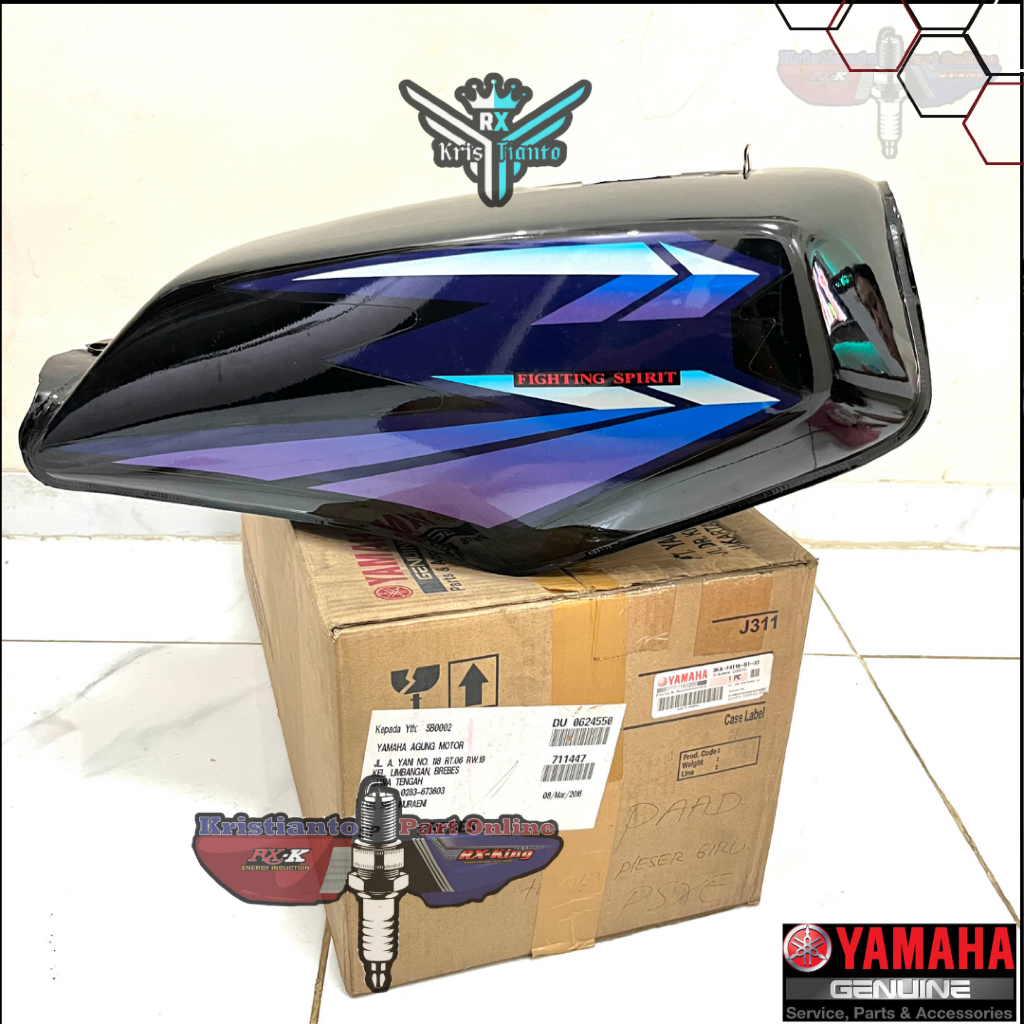 TENGKI ASSY RX KING RXKING 2002 HITAM UNGU ORIGINAL YGP NOS