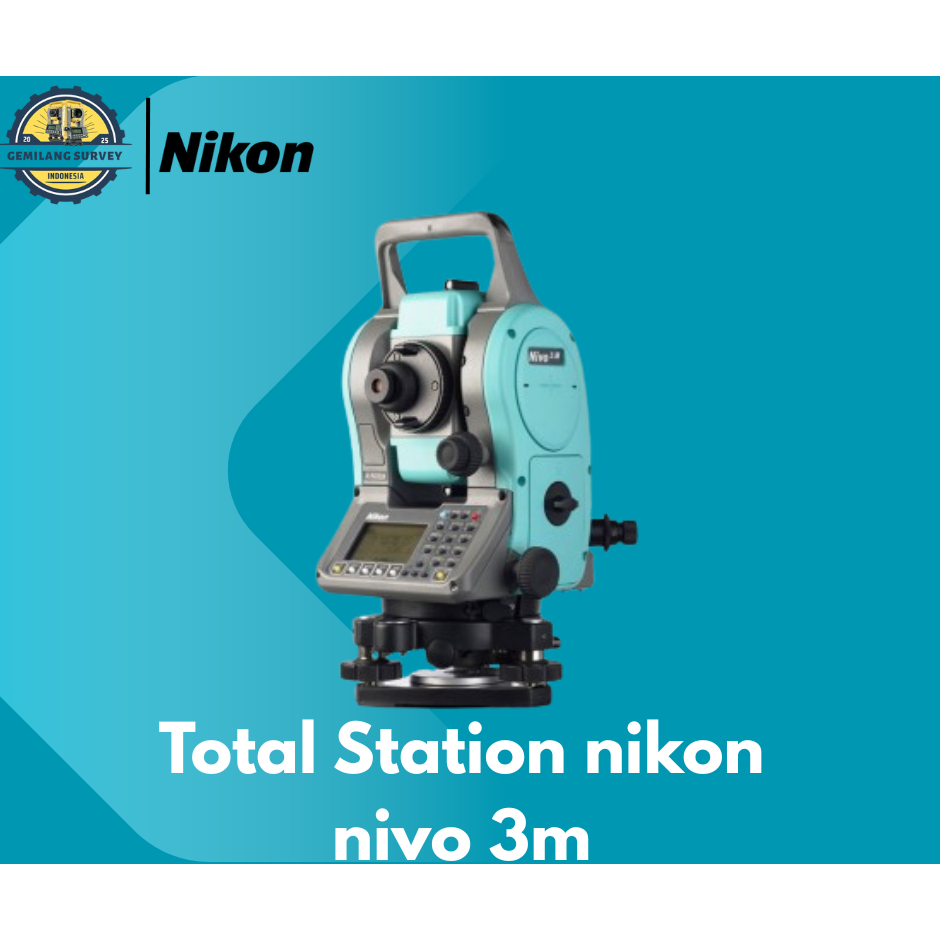 Total Station nikon nivo 3m Bekas