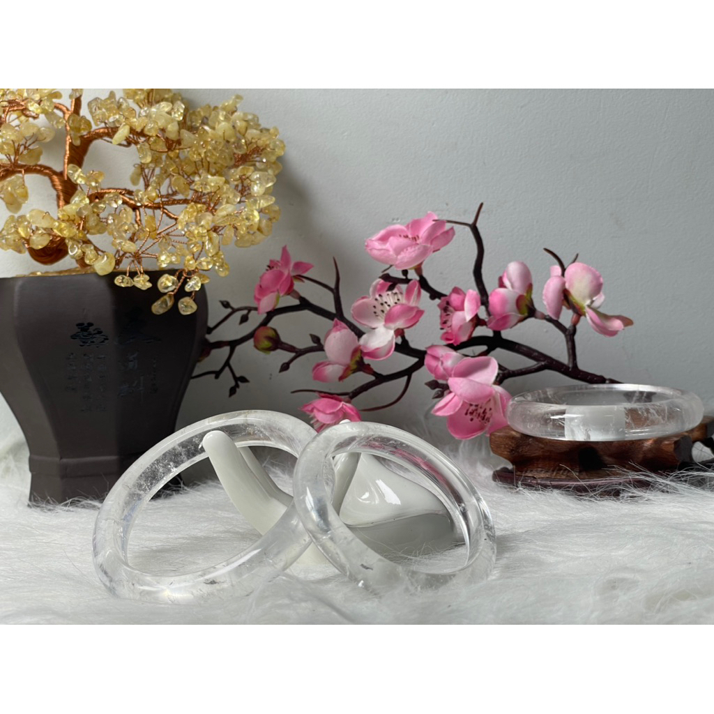 (wienda jastip china)gelang bangle giok original"CQ BAYOLING SUPER CLEAR"terbuat dari batu alam asli