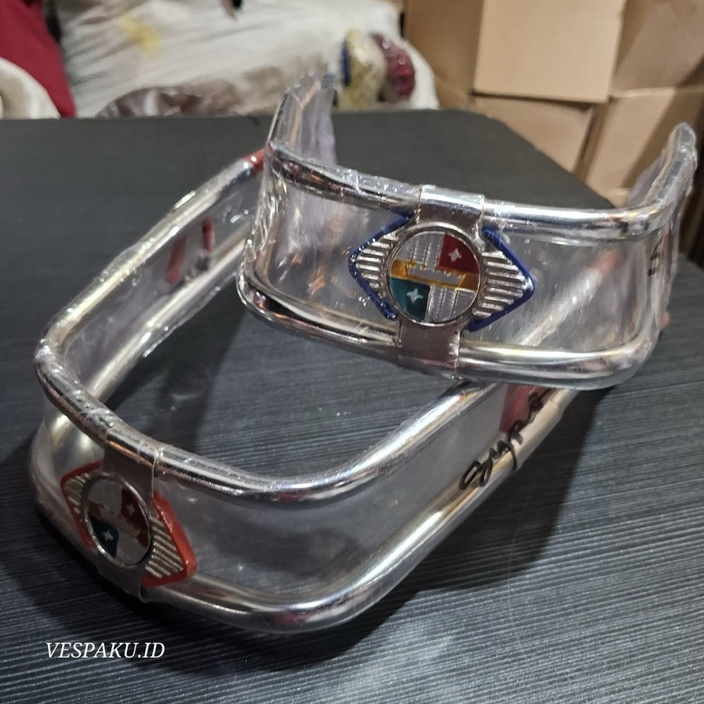 Bemper depan vespa super sprint bajaj bagus crom
