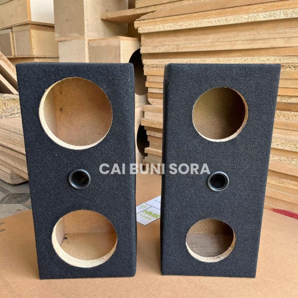 Box Speaker Subwoofer Woofer 4 / 5 Inch Double Dobel