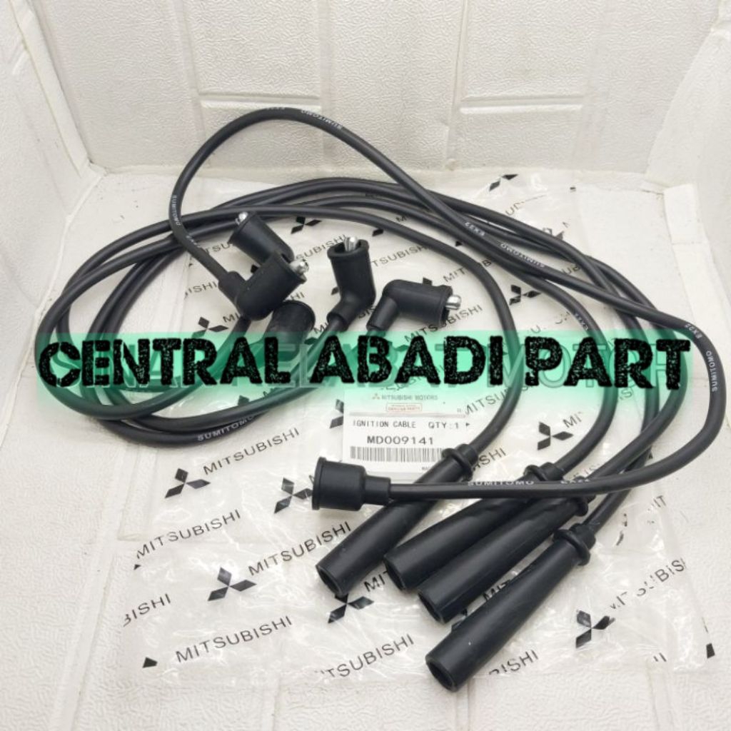 CABLE CORD SET KABEL BUSI MITSUBISHI L300 BENSIN KUDA BENSIN 1.6CC 1600CC ORIGINAL MD009141
