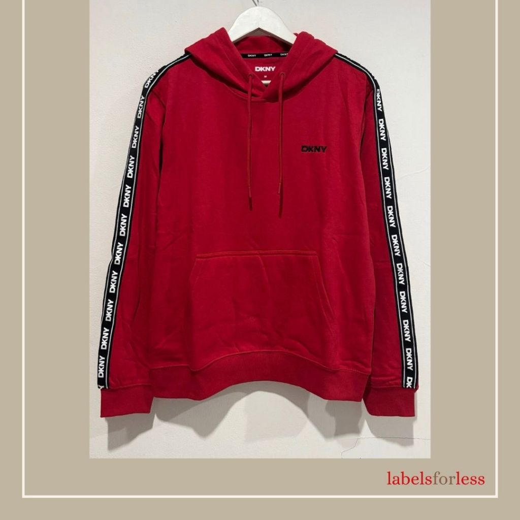 DKNY Men Fraser Logo Tape Hoodie