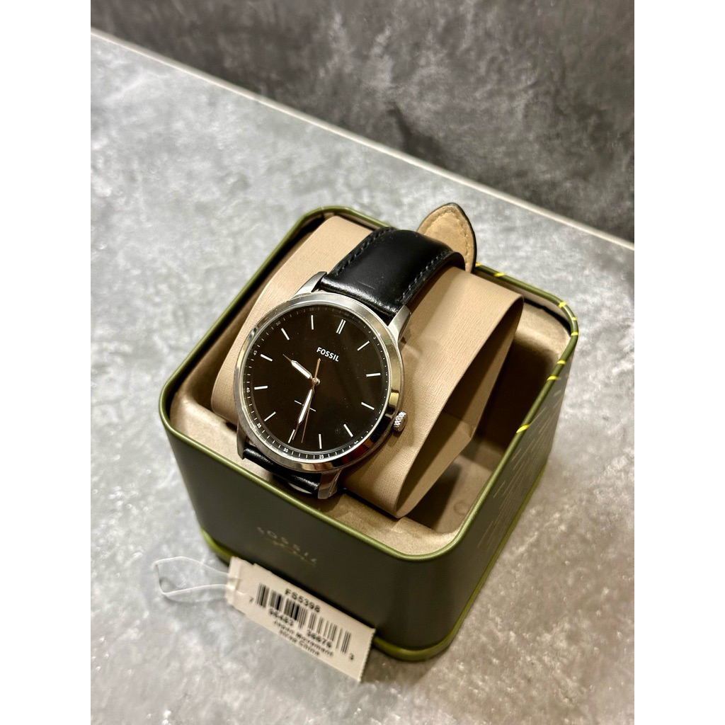 Fossil Minimalist FS5398 Men's Watch Original 100% Second