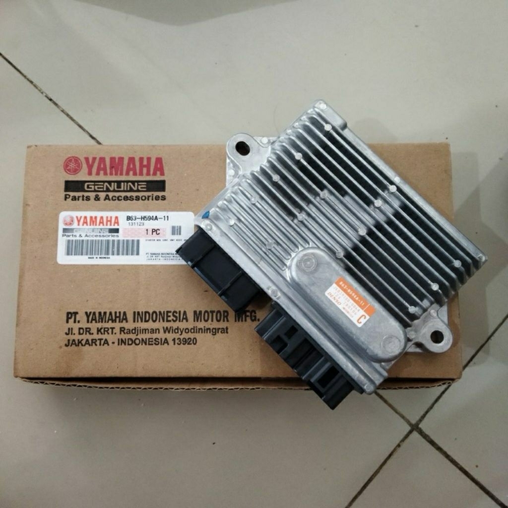 SGCU ECU CDI B63-H594A-11 AEROX 155 VVA ABS KEYLESS TYPE C ORIGINAL ASLI YAMAHA YGP B63-H594A-11
