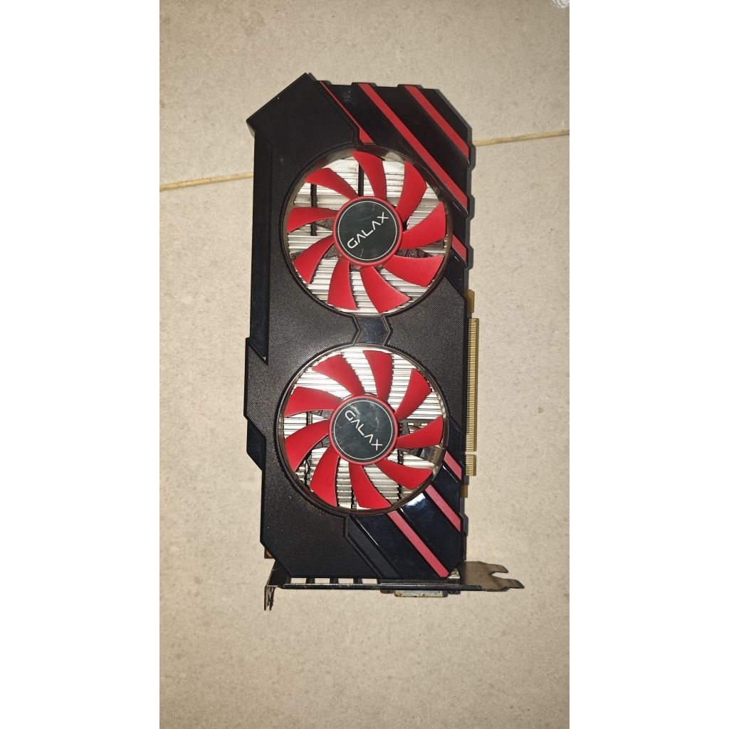GALAX GTX 750 Ti bekas no mining