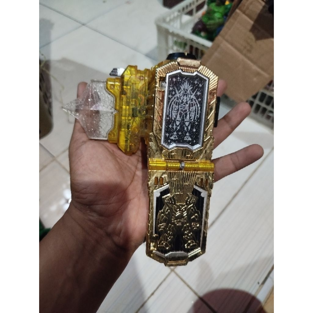 DX Hyper Muteki Gashat Kamen Ex-Aid ori Bandai