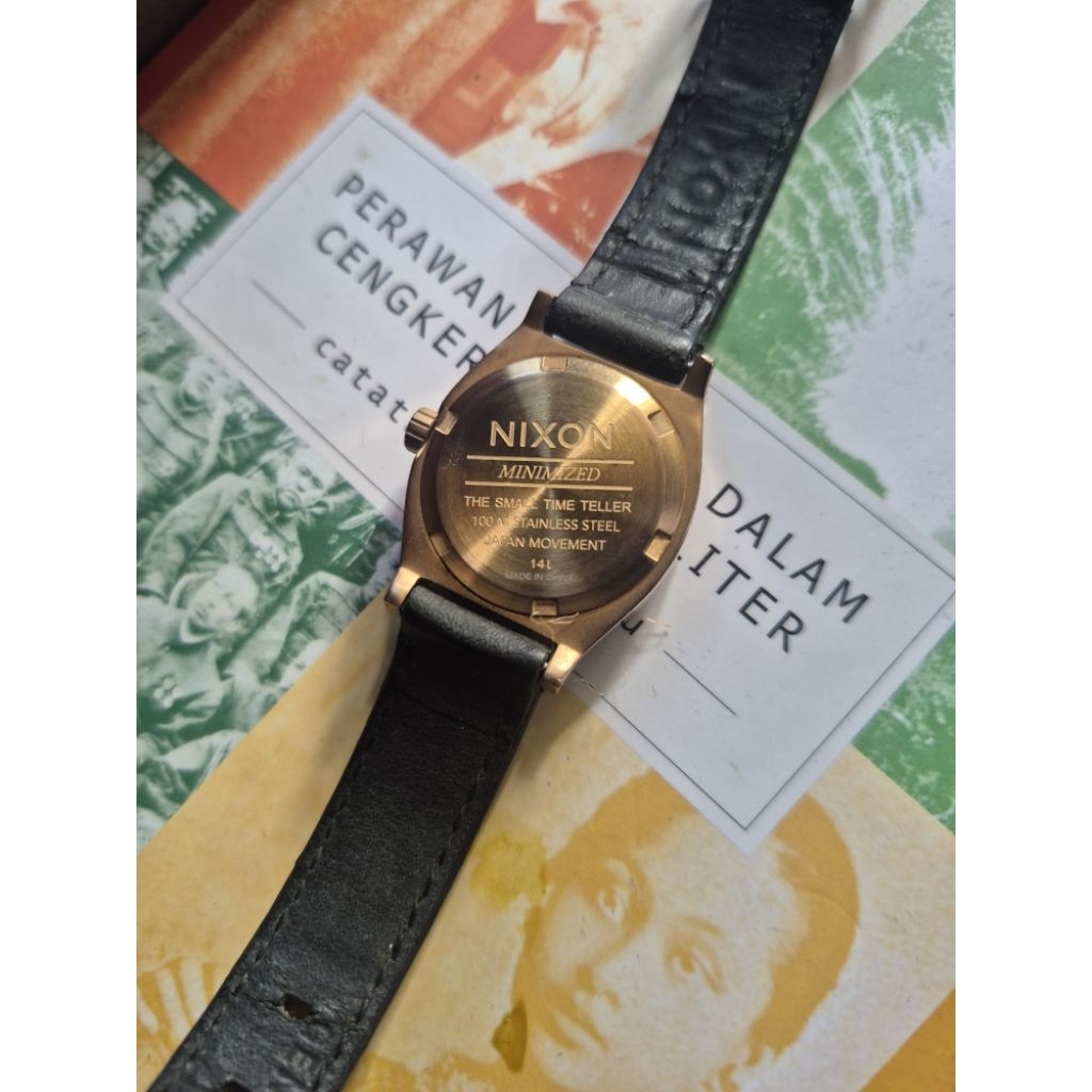 Nixon Time Teller Lady Rose Gold Original Preloved