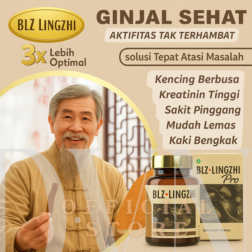 Bio Lingzhi Pro 100% Original Obat Kapsul Herbal Jamur Lingzhi bantu Kesehatan Distributor Resmi