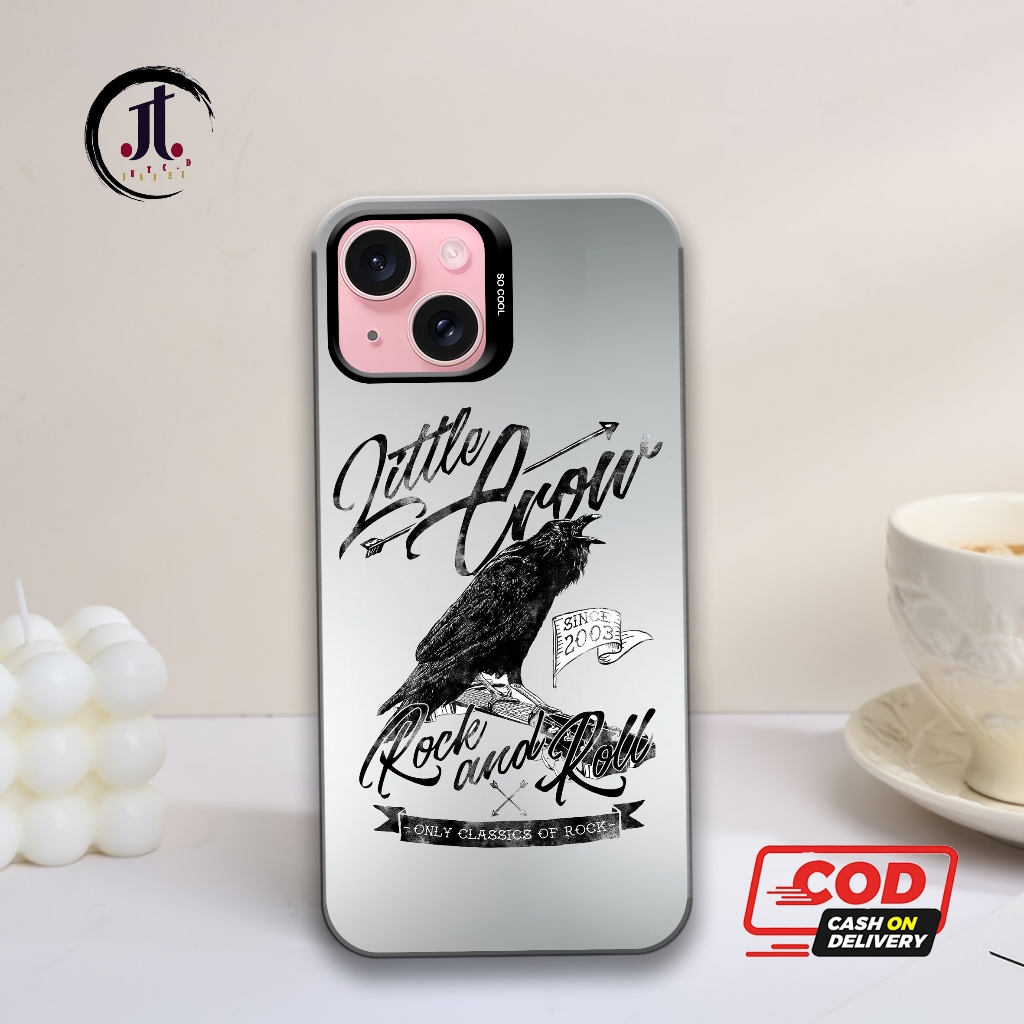 Justyce.id Softcase Casing IMD Black Ready For Hp REALME C20 / C11 2021  - Case HP Silicone Hologram