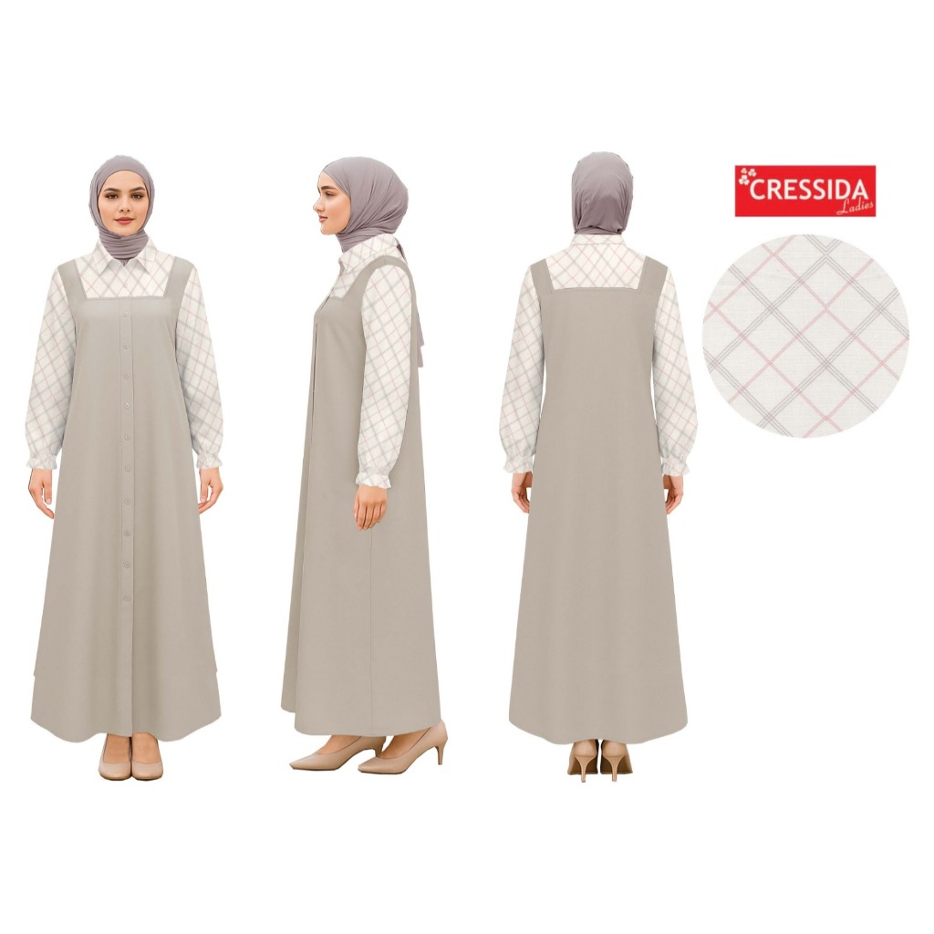 Cressida Gamis Dress atasan wanita terbaru