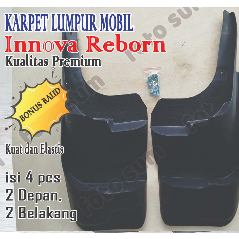 karpet roda innova reborn karpet lumpur innova reborn 2016 sampai 2026 + BAUT