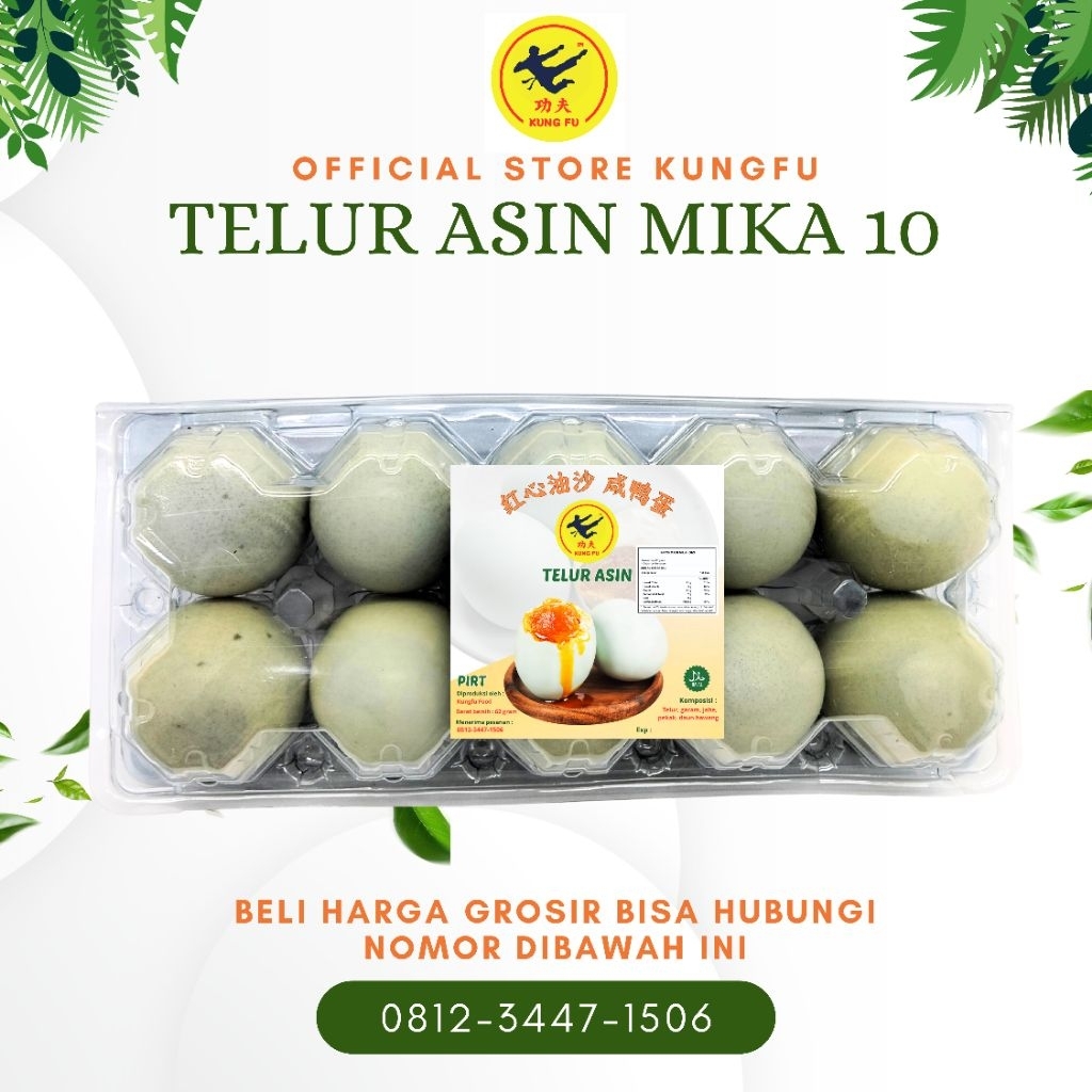 TELUR ASIN MIKA ISI 10 BUTIR