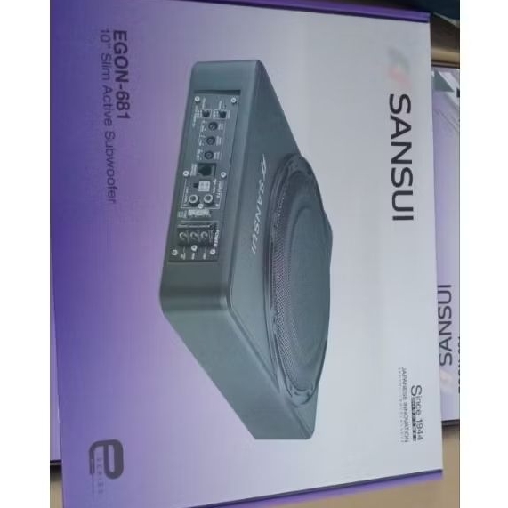 Subwoofer Slim kolong Subwoofer Aktif Sansui