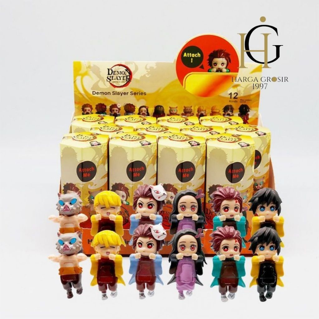 MAINAN MISTERY HIPPERS DEMON SLAYER MN-2135 BOX TERJANGKAU LUCU