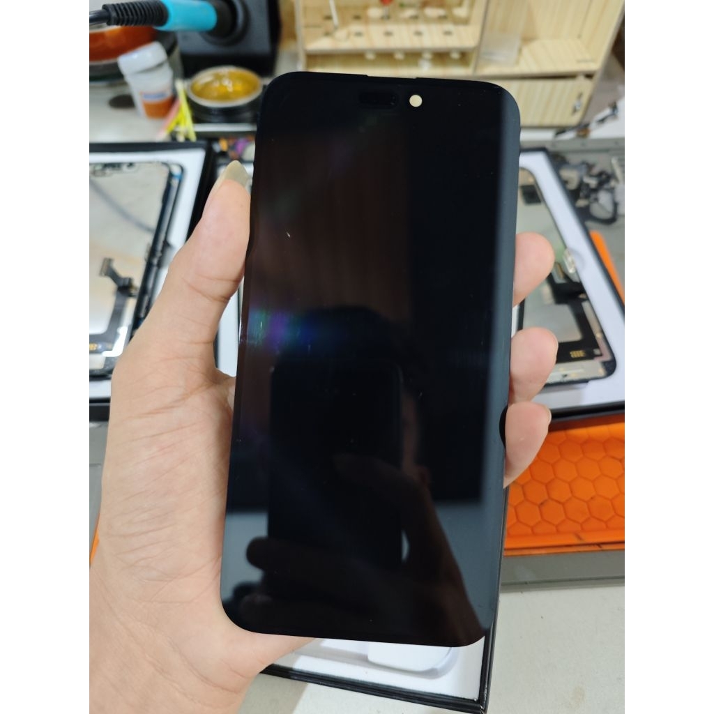 LCD iPhone 14 pro max Copotan Normal