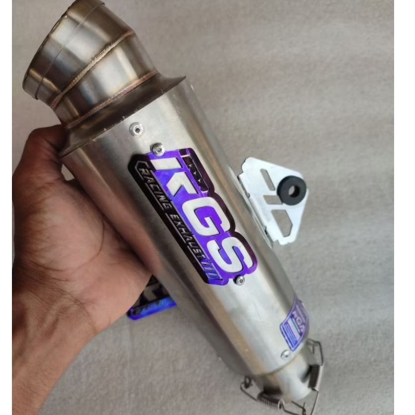 slincer RGS type dos breket paten silincer drag slencer kompetisi