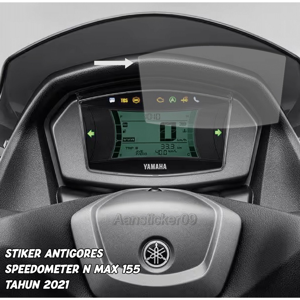 Stiker Antigores Speedometer N Max 155 Tahun 2021 Stiker Spidometer N Max Stiker Cutting