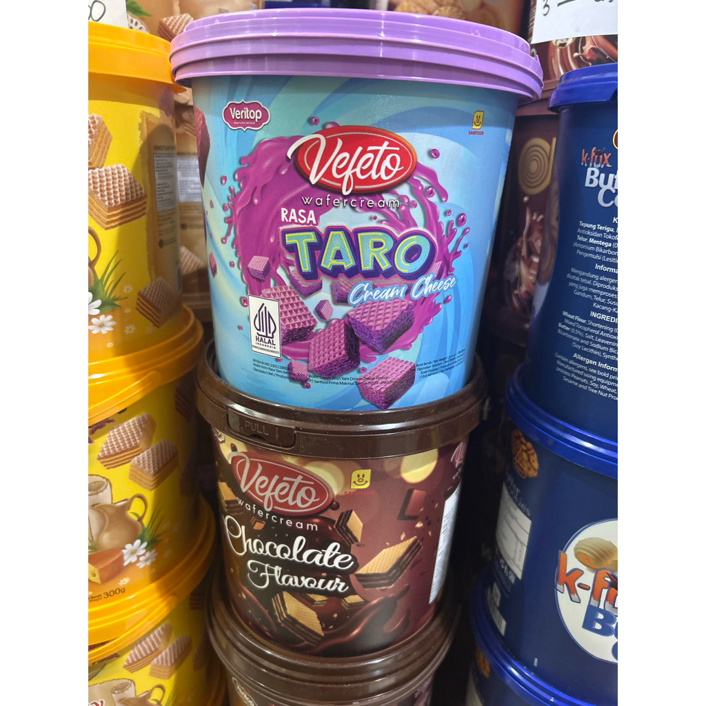 Vefeto wafer 280gram ember