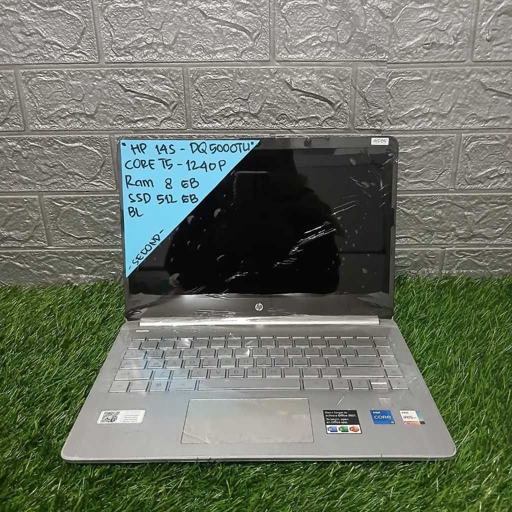 HP 14S-DQ5000TU CORE I5-1240P RAM 8GB SSD 512GB 14 INCH/4505