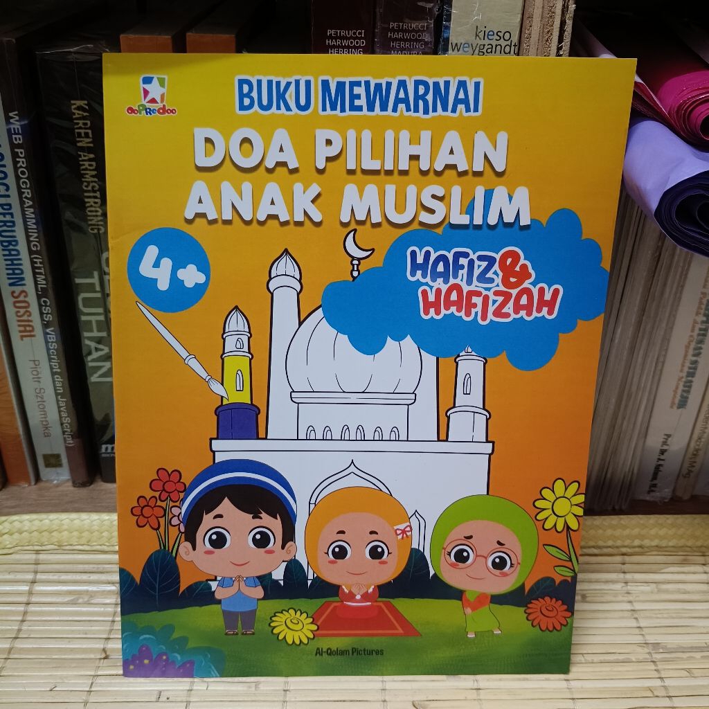 Buku Mewarnai Doa Pilihan Anak Muslim