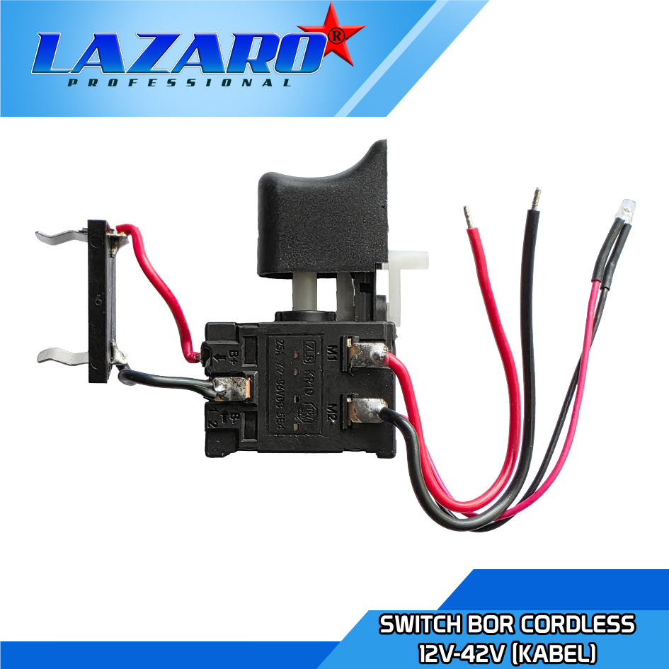 Switch Bor Cordless 12v-42v (kabel) by Lazaro