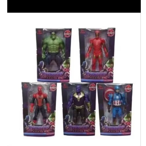 Mainan Action Figure Avenger 1 set isi 5pcs