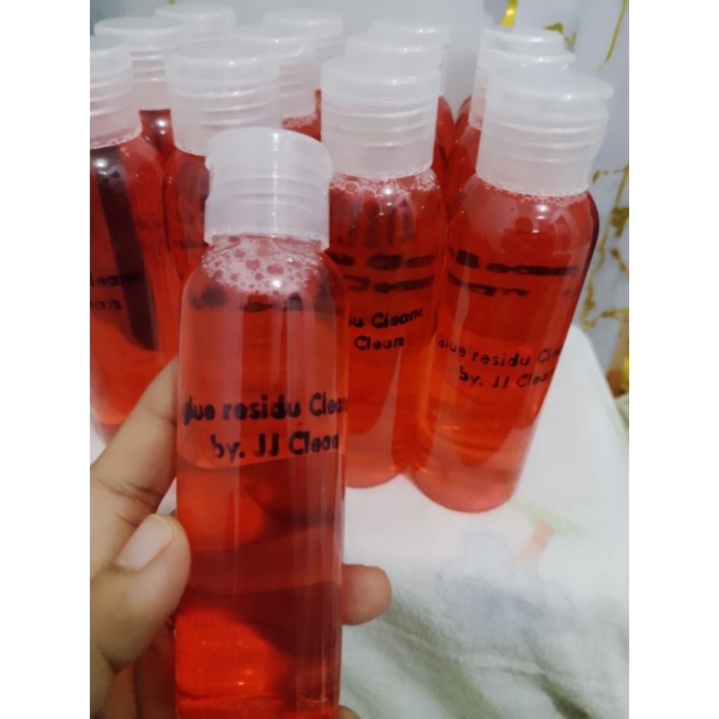 GLUE REMOVER / Cairan penghilang LEM stiker, polarizer LCD, kaca film netto 100ml