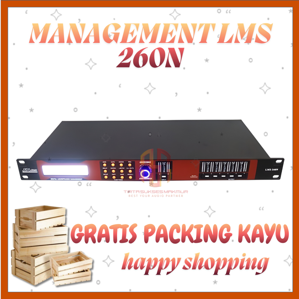 Management dlms SPL Audio LMS 260 / LMS 260N terbaru Original