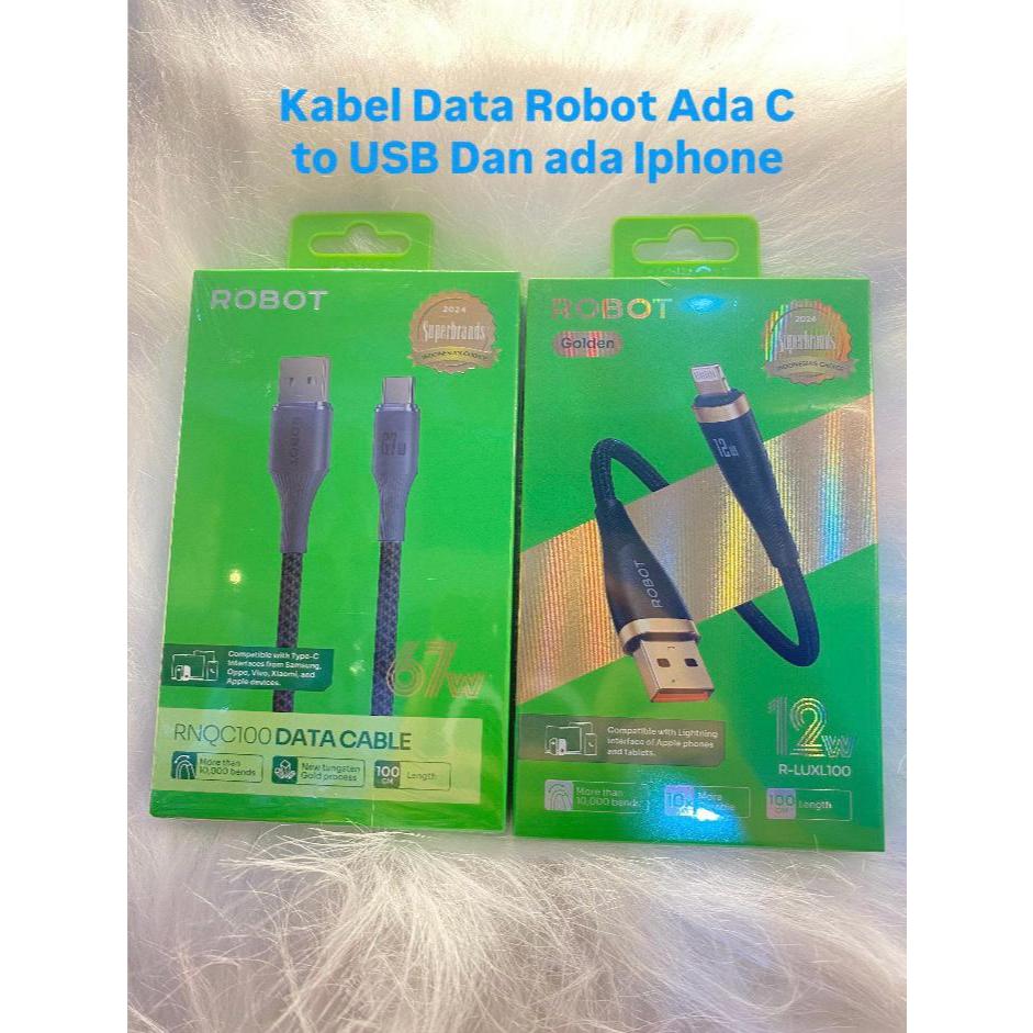 Robot RNCL200 30W 200cm Type-C To iPhone Cable