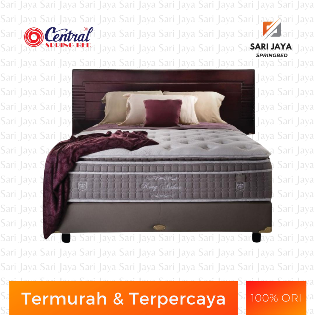 Spring Bed / Matras / Kasur Central Aristocrate King Arthur Pocket
