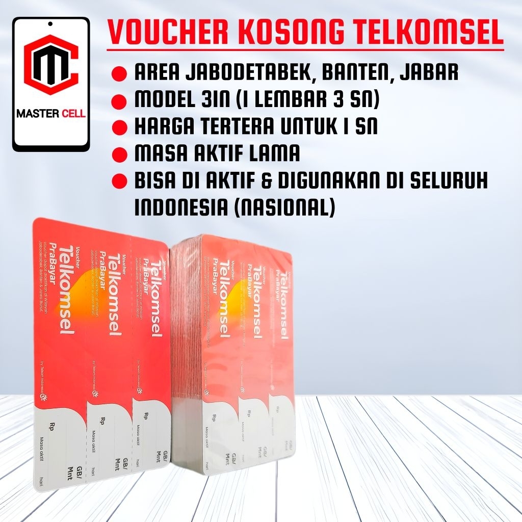 Voucher Kosong Telkomsel Jabodetabek Banten Jabar Terbaru