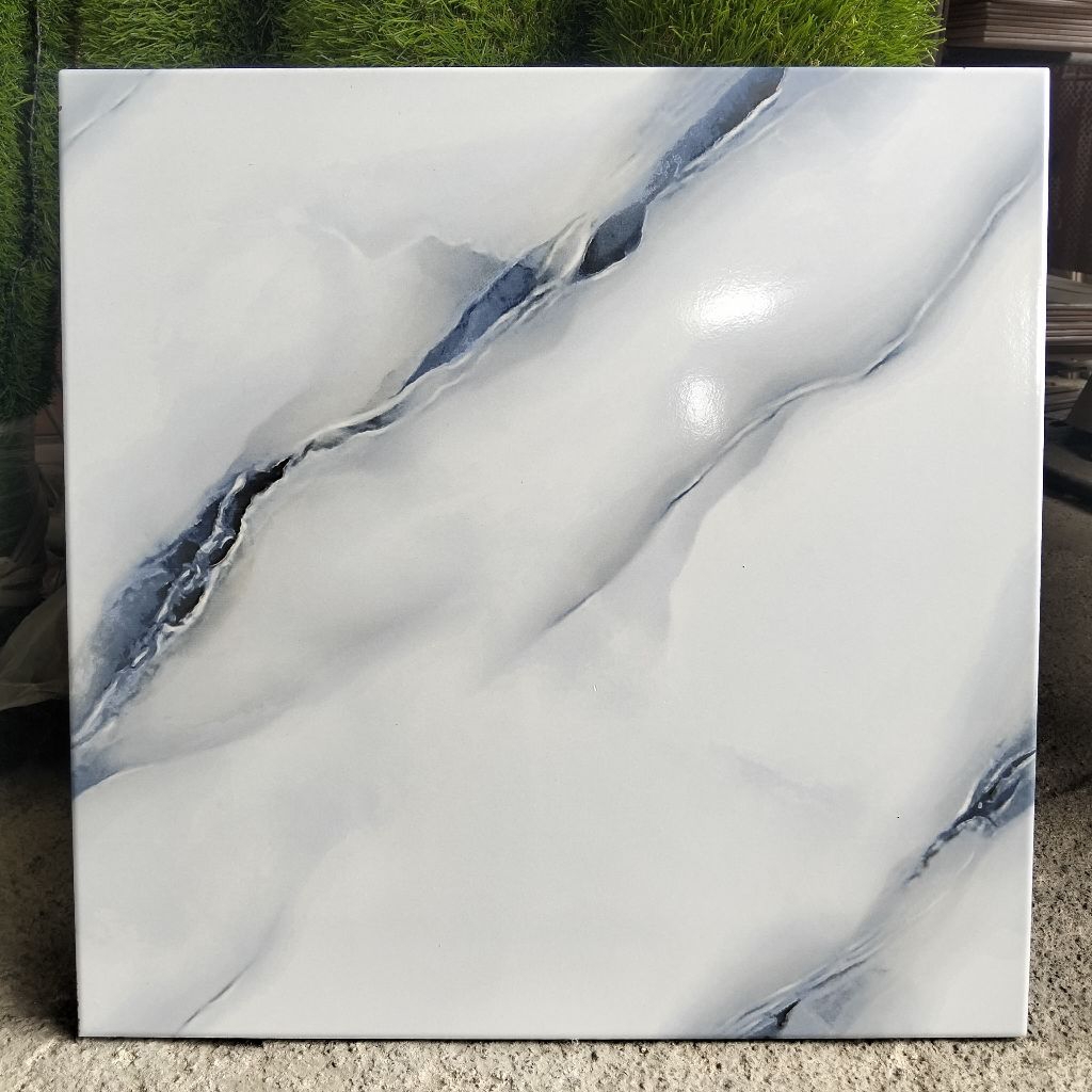 Keramik 50x50 putih marmer (glossy) keramik lantai/ keramik dinding / keramik ruang tamu/ keramik ma