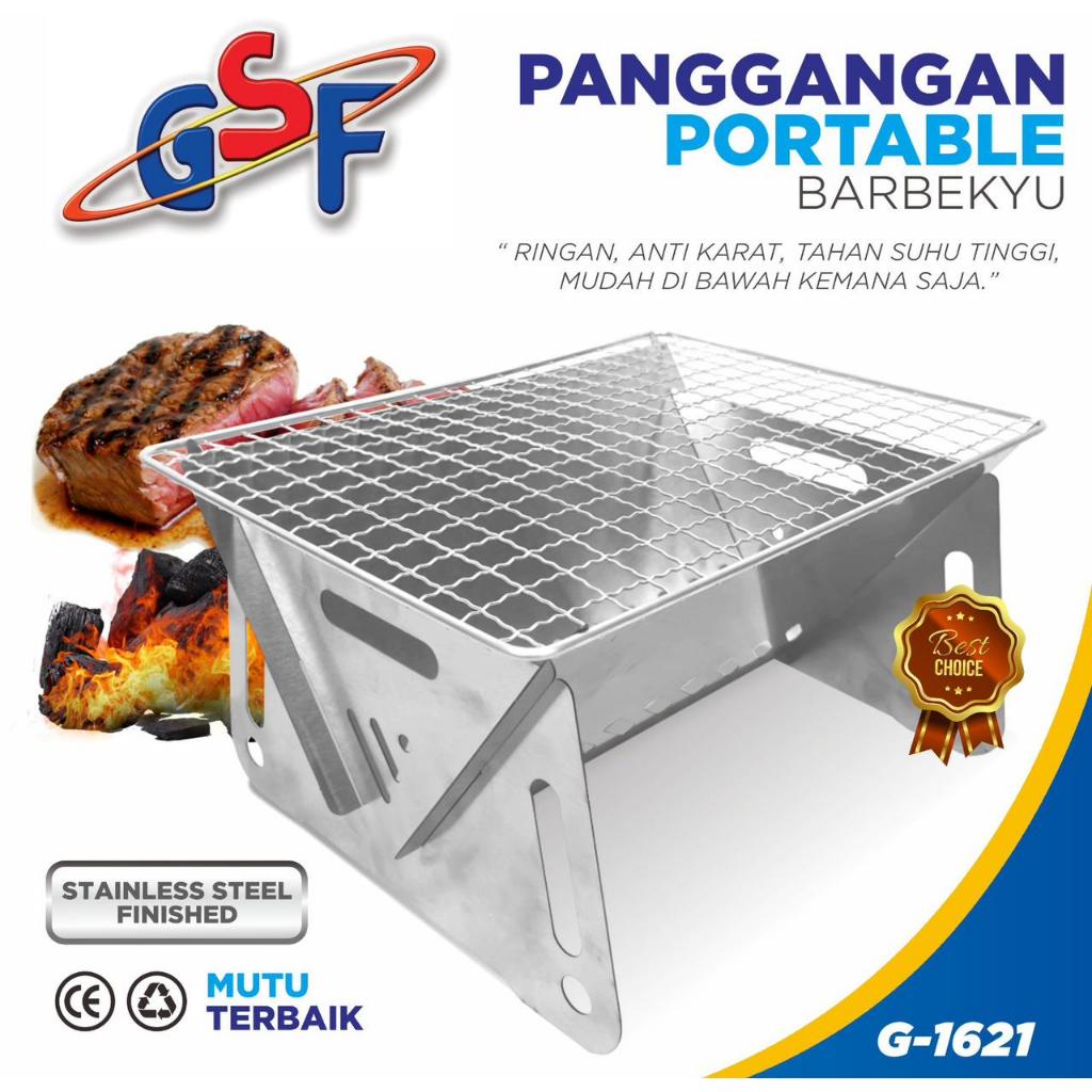 Alat Panggangan BBQ Portable GSF 1621 WJM Makassar