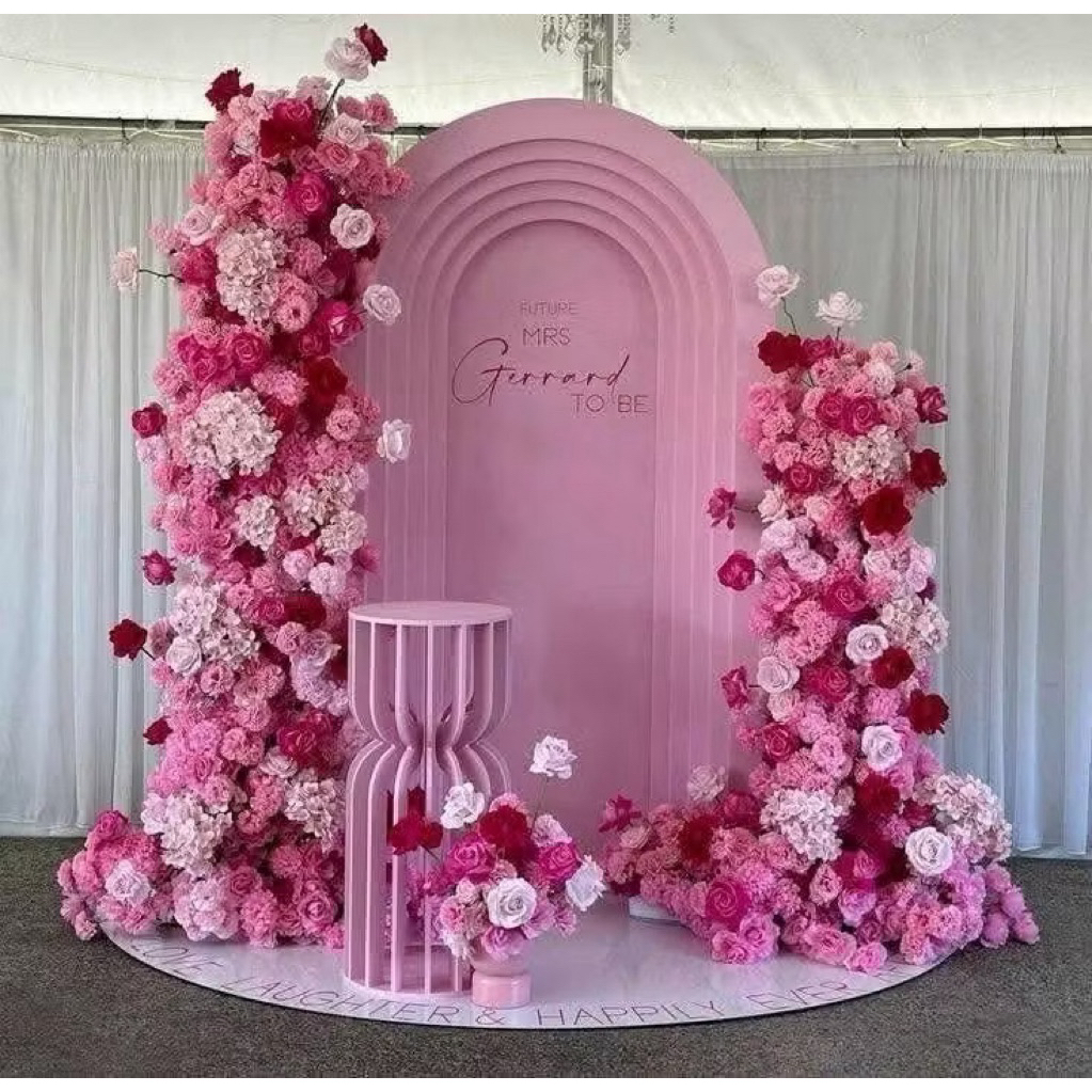 Backdrop lamaran backdrop pelaminan triplek backdrop pernikahan backdrop photoshoot dekorasi backdro